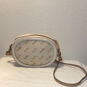 Coach CAMERA BAG WITH HORSE AND CARRIAGE DOT PRINT